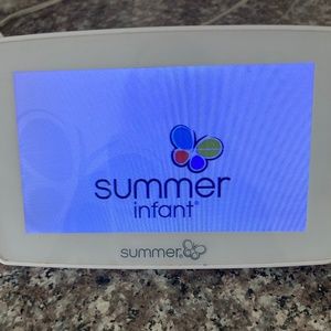 COPY - Summer infant baby monitor 5” screen